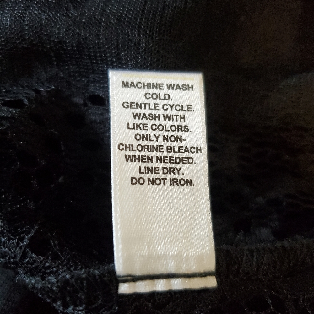 Est. 1946 Black Lace Top - Picture 6 of 6